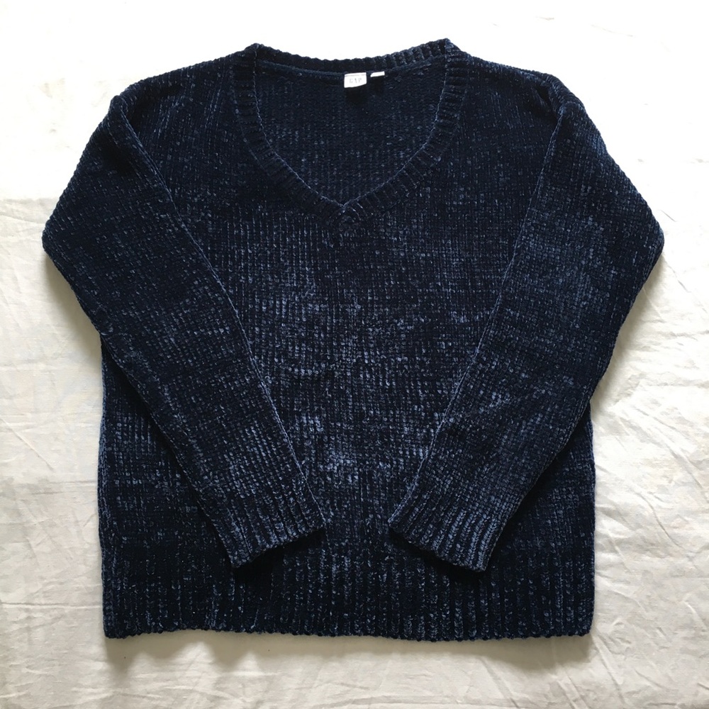 Gap Chenille V-Neck Pullover